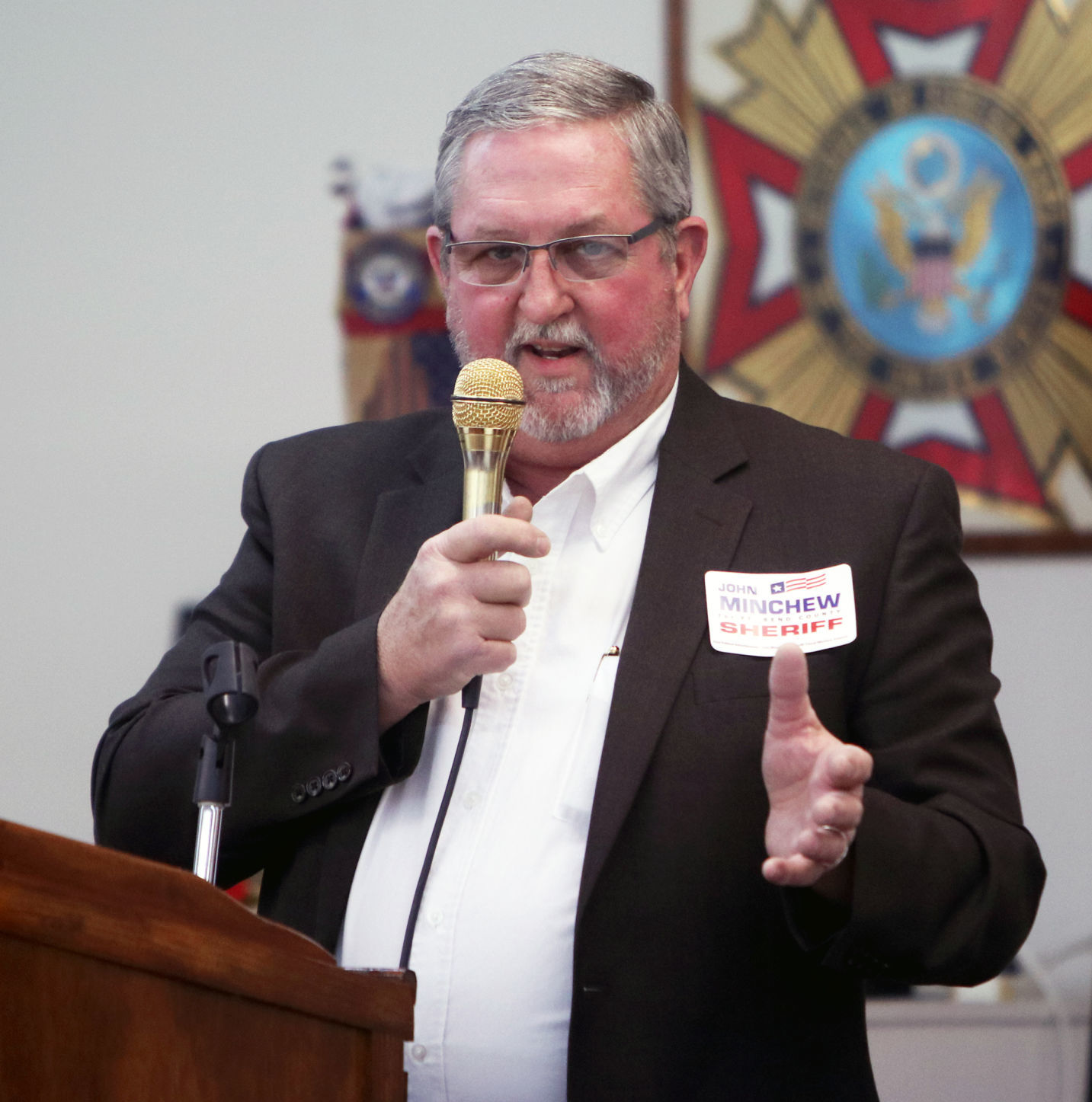 Minchew to obtain peace officer license if he wins